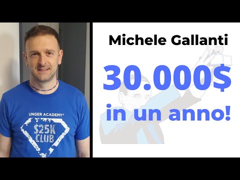 Trading Hero: Michele Gallanti – 30.000$ in un anno