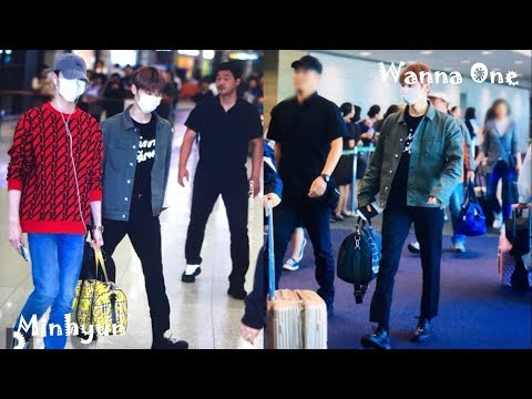 [ Wanna One ] 180917 Hwang Minhyun (워너원) at Incheon airport – Wanna One