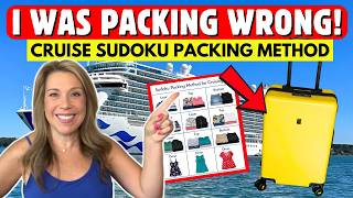 The Viral Sudoku Method Adapted for Cruise Packing (Game Changer)