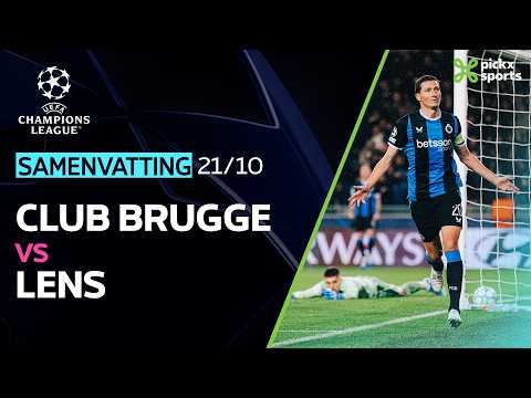 Club Brugge - RC Lens (3 - 0) | Samenvatting & doelpunten | UEFA Champions League 2026-2027 🏆