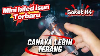 ISUN Mini BILED MB55 H4 Mini Projector Lens Car Motorcycle Headlamp Lens 55W