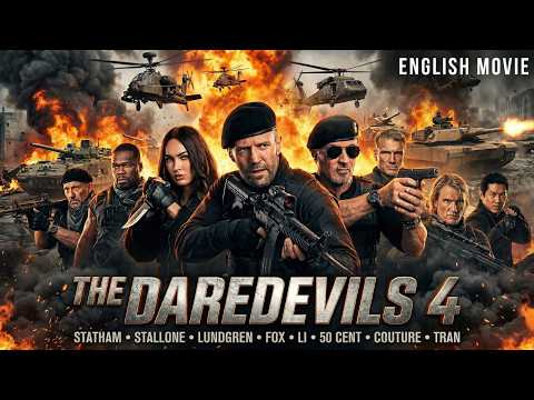 Jason Statham, Stallone, Lundgren, 50 Cent In THE DAREDEVILS 4 - Hollywood Free English Action Movie