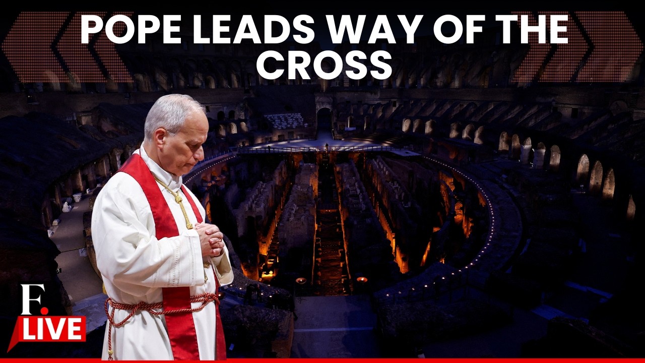 Good Friday LIVE | Pope Leo Leads Good Friday Way of the Cross at Colosseum | N18G