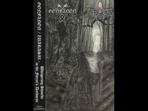 Gonfanon -  Gonfanon & Zuarasiz (Split 2012/black metal/raw/synth/France)