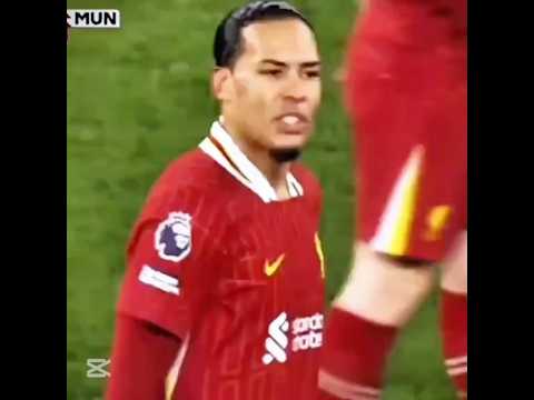 Van Dijk just got tired of him 😡#shorts #vandijk #lfc #football