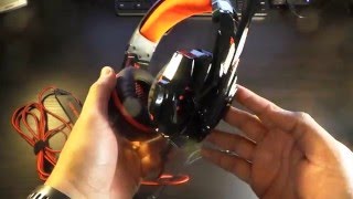 DIZA100 Kotion Each G9000 Gaming Headset  unboxing