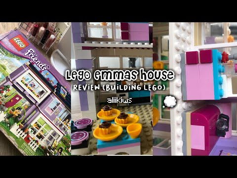 Lego Emmas house!! (REVIEW + bulding the lego)🍰