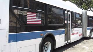 preview picture of video 'Bx1 bus at East 138th Street and Grand Concourse'