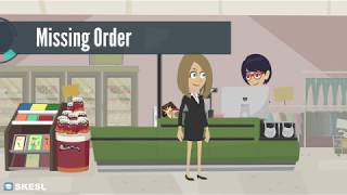 English Conversation Lesson 42: Missing Order