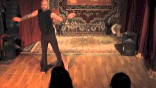 Marque Bissell performing "Complicated Creation"