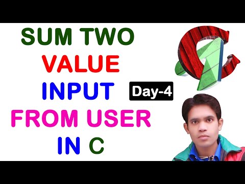 Learn C Program Sum Two integer value input from user Day 4 - Mind Luster