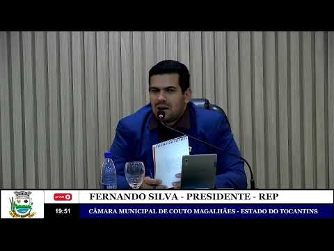 29ª Sessão Legislativa da 14ª Legislatura da Câmara Municipal de Couto Magalhães-TO - 2026
