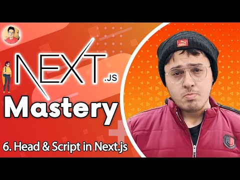 Head and Script Component in Next js | NextJs Tutorial for Beginners 6