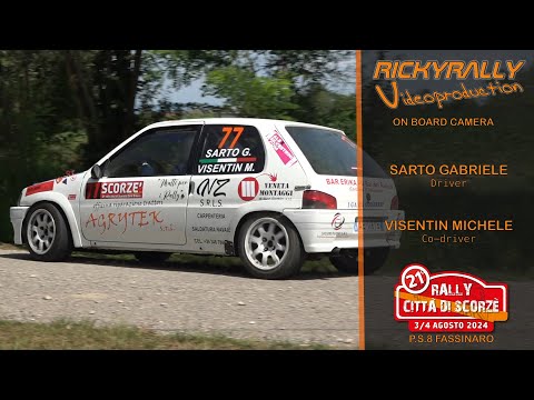 OBC SARTO - VISENTIN // 21° Rally Citta' di Scorze' 2024 // P.S.8 Fassinaro