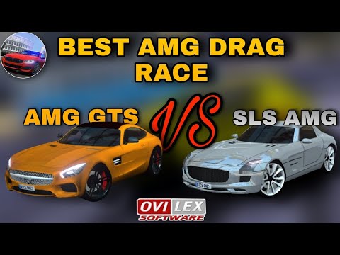 Driving School Sim | AMG Drag Race - GTS vs SLS | Android & iOS
