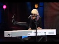 Lady Gaga scaring pussy cat 