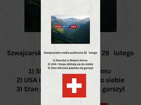 SZWAJCARSKIE MEDIA PUBLICZNE 28 LUTEGO