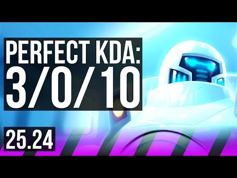 BLITZCRANK & Draven vs LEONA & Kai'Sa (SUP) | Perfect KDA: 3/0/10 | EUW Master | 25.24