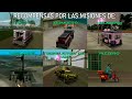 GTA Vice City Mission Rewards Paramedic Fireman Ice Cream Man Vigilant Taxi Driver And Pizza Man