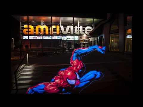 The Pixelstick meets Spiderman