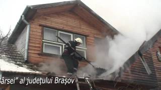 preview picture of video '07.03.2011 Incendiu casa particulara in localitatea Sacele'