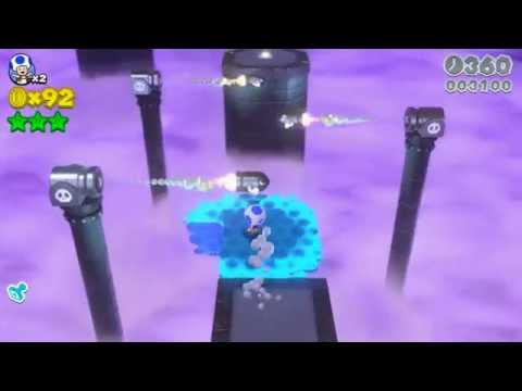 Super Mario 3D World Speed Run - World 8-4 "Footlight Lane"