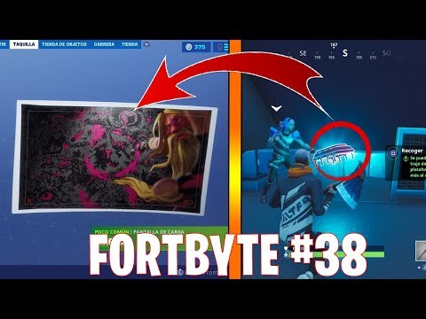 *LAST* FORTBYTE 38 LOCATION - ACCESSIBLE WITH THE VENDETTA OUTFIT AT NORTHERN MOST SKY PLATFORM Video