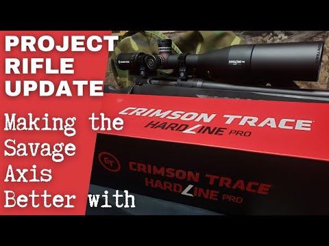 2023 Project Rifle Update Vol 5: Making the Savage Axis better with the Crimson Trace Hardline Pro