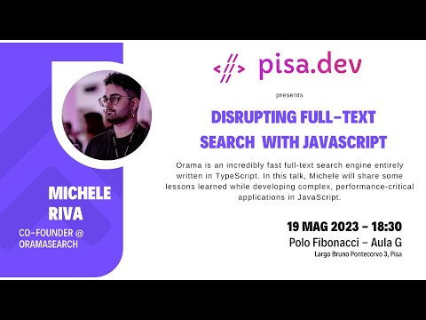 Disrupting full-text  search with JavaScript