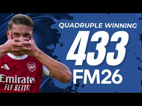 OVERPOWERED Trophy winning 433 FM26 Tactic - The Best FM26 Tactics