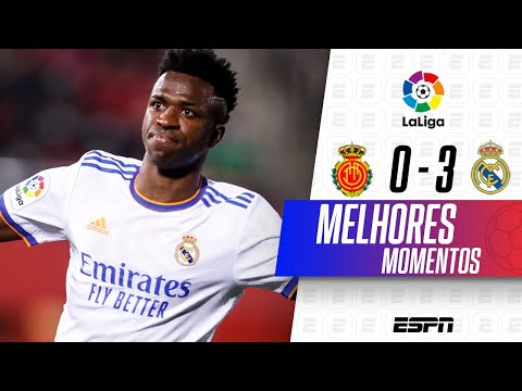 Gols e lances de Mallorca x Real Madrid