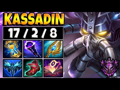 Kassadin vs Azir [ MID ] Lol Korea Master Patch 12.5 ✅