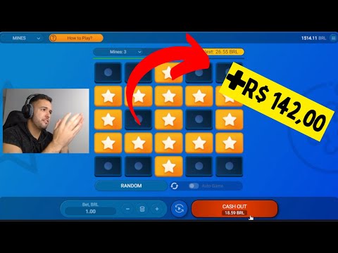 MELHOR ESTRATÉGIA PARA LUCRAR MUITO NO MINES | LUCRE R$ 142,00 TODOS OS DIAS NO MINES | FÁCIL RÁPIDO