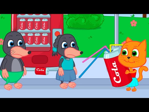Benny Mole and Friends - Huge Coca Cola Cartoon for Kids