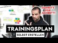 Trainingsplan selbst erstellen - Schritt für Schritt Anleitung