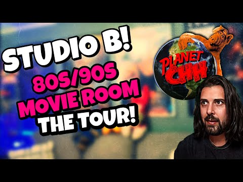 My New Studio B Movie Room Tour! | Planet CHH