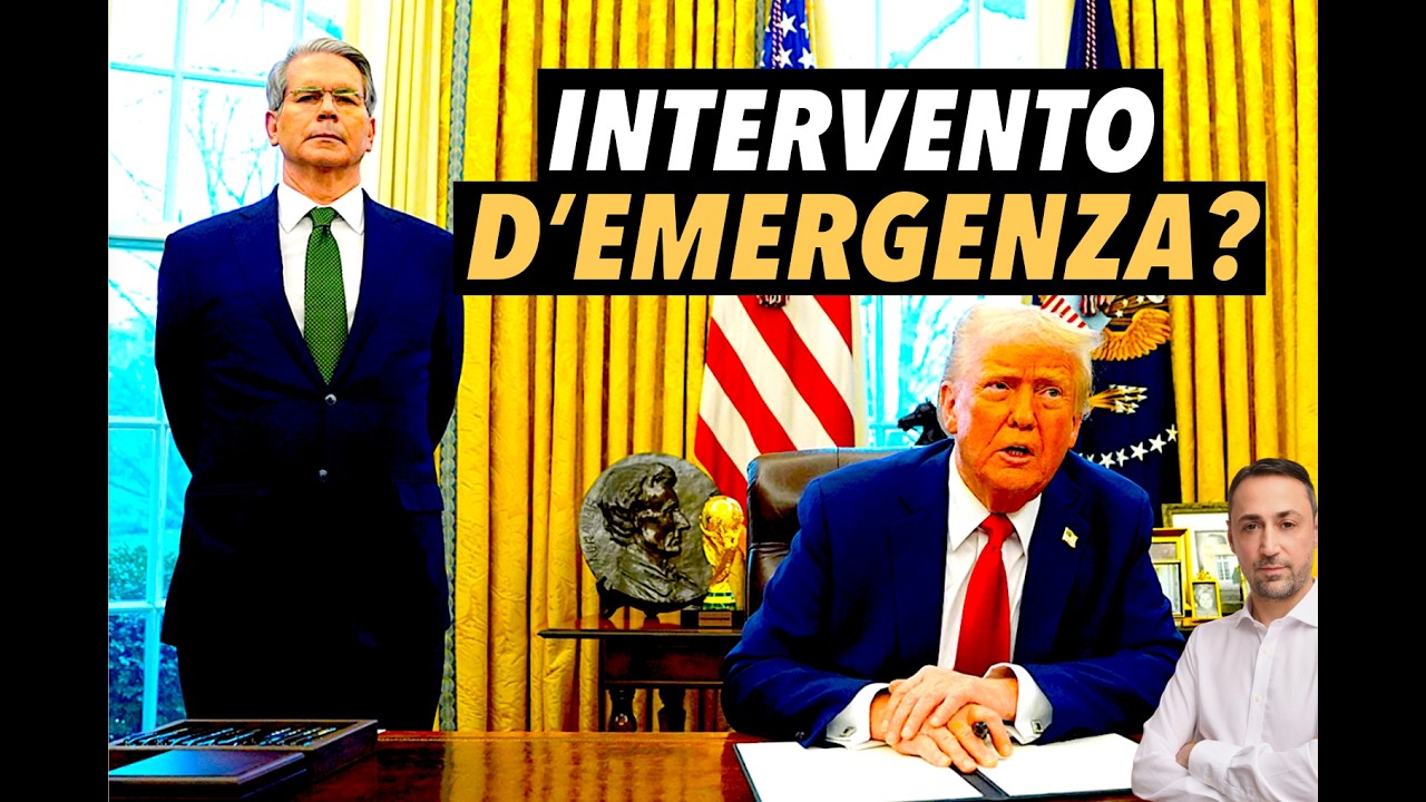 INTERVENTO D'EMERGENZA? La GRANDE SCOMMESSA di TRUMP e BESSENT sul DEBITO da 40 Trilioni di Dollari