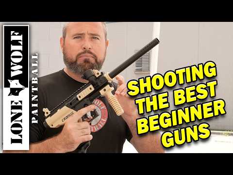 Shooting the Best Beginner Paintball Guns | Lone Wolf Paintball