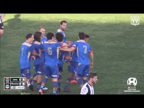 2016 NNSWF NPL Round 10 Highlights - Newcastle Jets Youth v Weston Bears FC