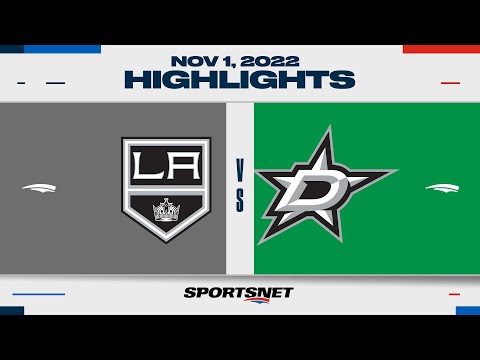NHL Highlights | Kings vs. Stars - November 1, 2022