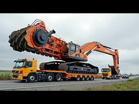 Extreme Oversized Truck Transport, World's Biggest Heavy Machinery in Action