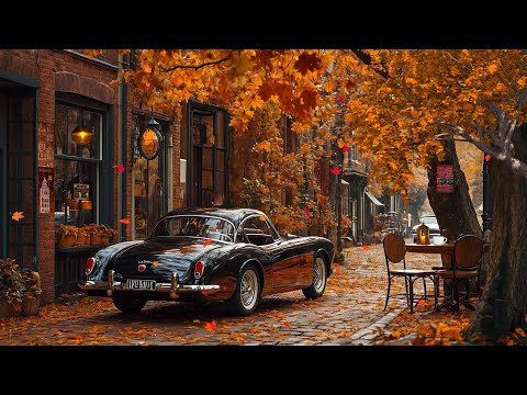 Enjoy the Autumn Ambience with Soothing and Deep Jazz Music ☕ Coffee Jazz for a Good Mood All Day 🍂
