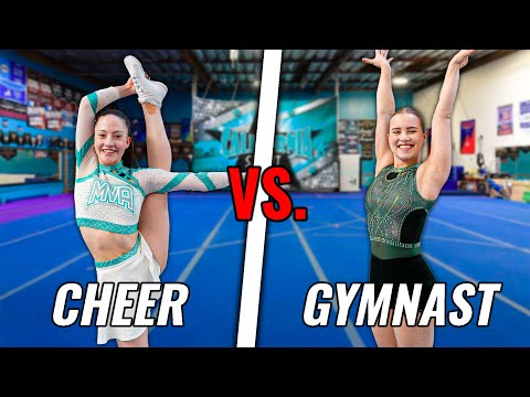 CHEERLADER VS. GYMNAST - WHO WINS?😳🔥 - Itsmisabell