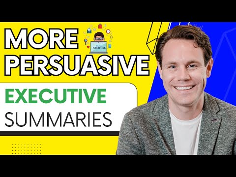 Writing the Executive Summary for your Business Marketing Plan