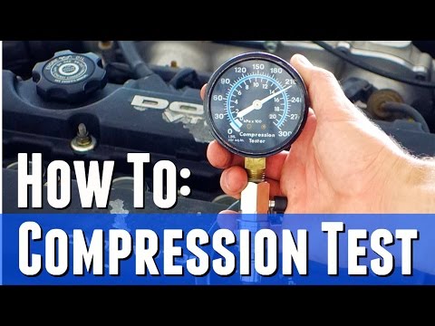 Easy Way To Preform An Engine Compression Test Video