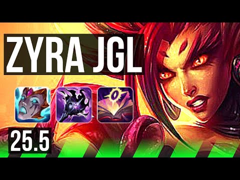 ZYRA vs JAX (JGL) | 8/1/11 | KR Master | 25.5