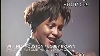 Bobby Brown ft.  Whitney Houston Something In Common (Live from Humpin Around the world tour 1993)
