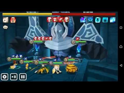 Summoners War Hall of Water B8 con vikingo