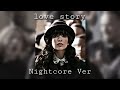 love story - indila - Sped up /Nightcore Version