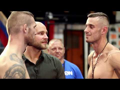 Reality show OKTAGON výzva II: Napětí a menší potyčka po vážení Krištofiče s Raškou